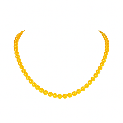 Collier De Citrine Naturel Et Argent 925